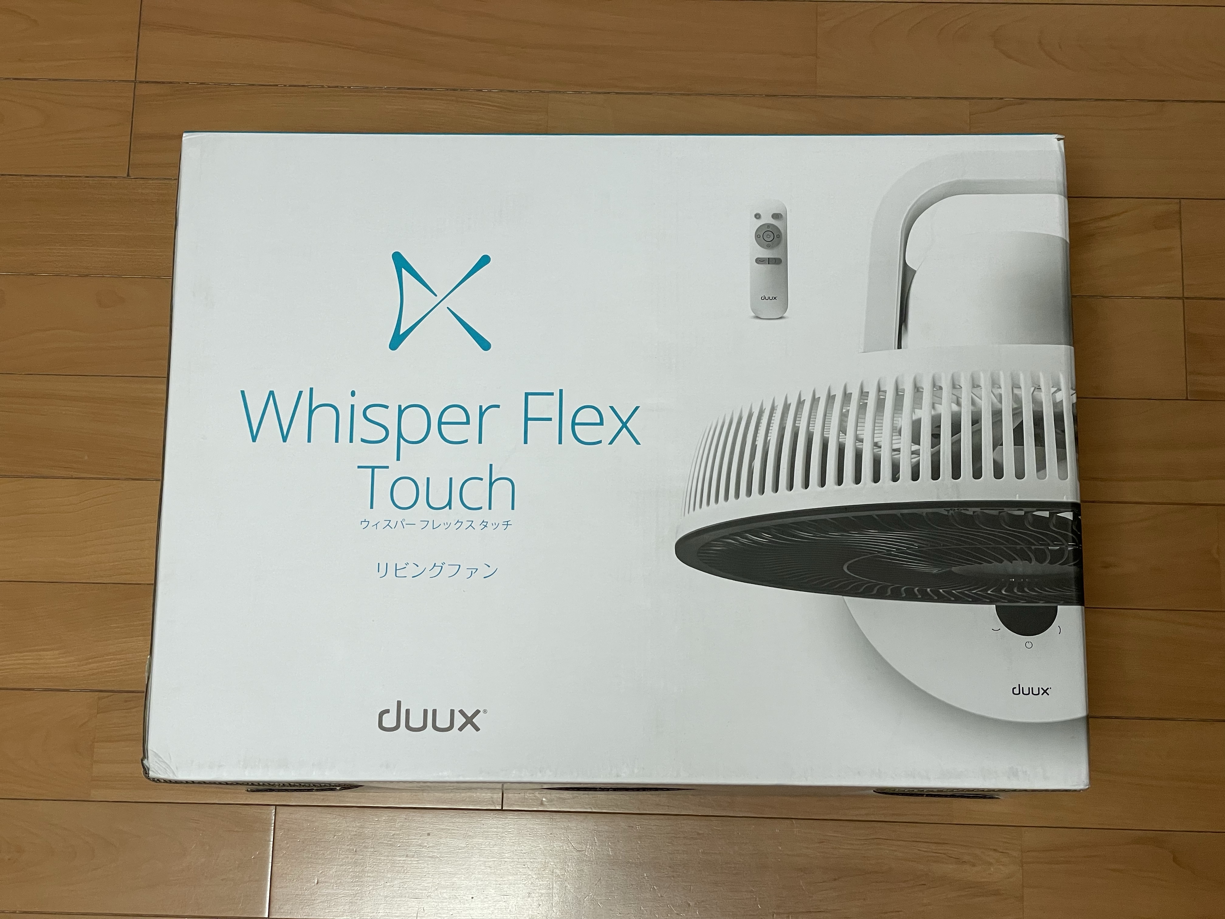 扇風機にduuxのWhisper Flex Touchを導入した